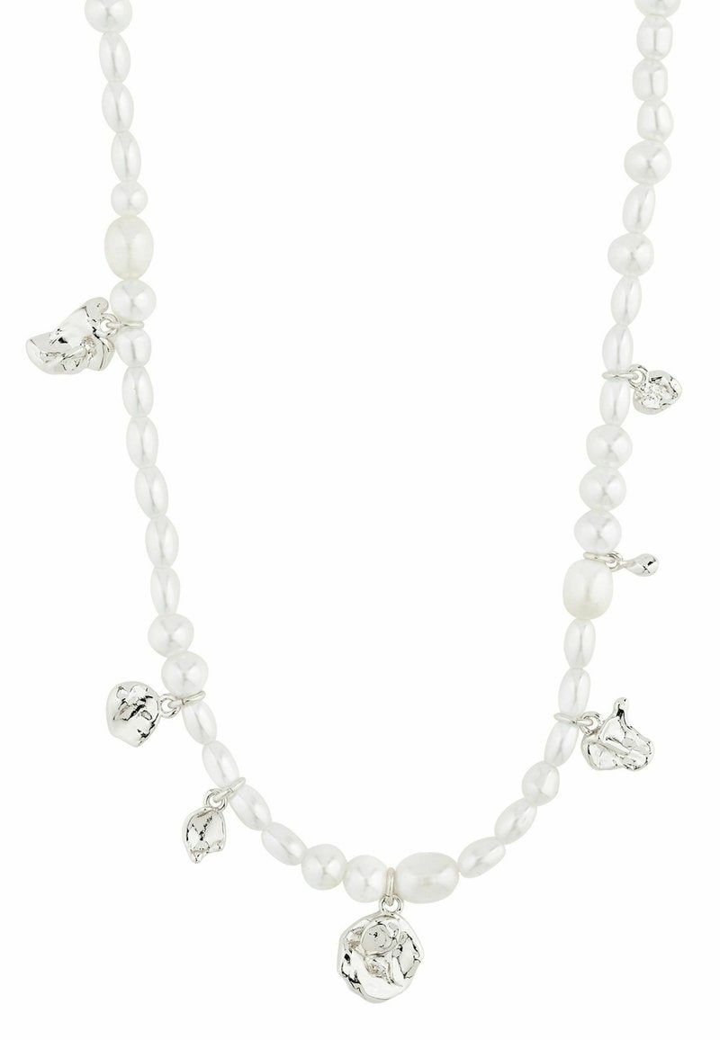 Collier INTENT avec perles – finition plaquée argent de Pilgrim