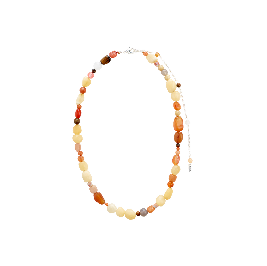 Collier iris multicolore – finition plaquée argent de Pilgrim, vue 2