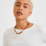 Collier iris multicolore – finition plaquée or de Pilgrim, vue 3