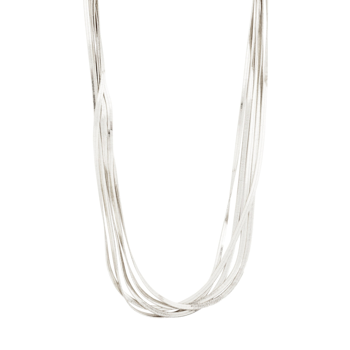 Collier KIRA – finition plaquée argent de Pilgrim