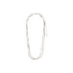 Collier KIRA – finition plaquée argent de Pilgrim, vue 2