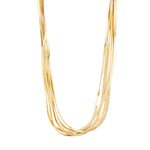 Collier KIRA – finition plaquée or de Pilgrim