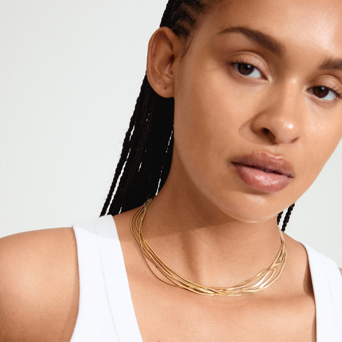 Collier KIRA – finition plaquée or de Pilgrim, vue 3