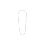 Collier PAM à chaîne torsadée – finition plaquée argent de Pilgrim, vue 2