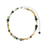 Collier ROOT à perles et pierres semi-précieuses – plaqué argent de Pilgrim