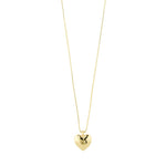 Collier SOPHIA avec cœur de Pilgrim, finition or