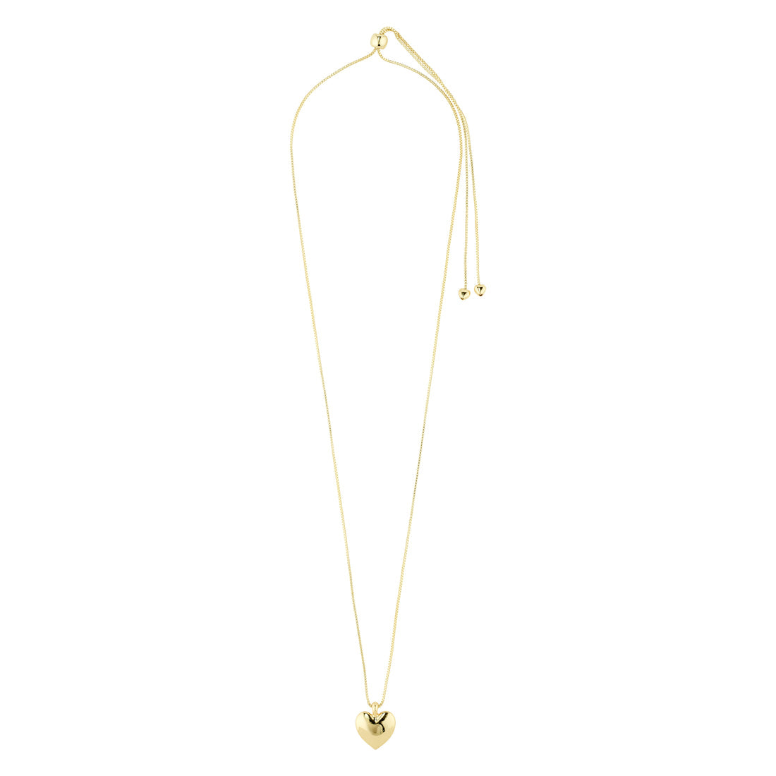 Collier SOPHIA avec cœur de Pilgrim, finition or, vue 2