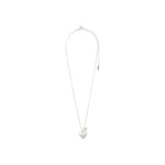 Collier SOPHIA avec pendentif cœur – finition plaquée argent de Pilgrim, vue 2