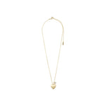 Collier SOPHIA avec pendentif cœur – finition plaquée or de Pilgrim, vue 2