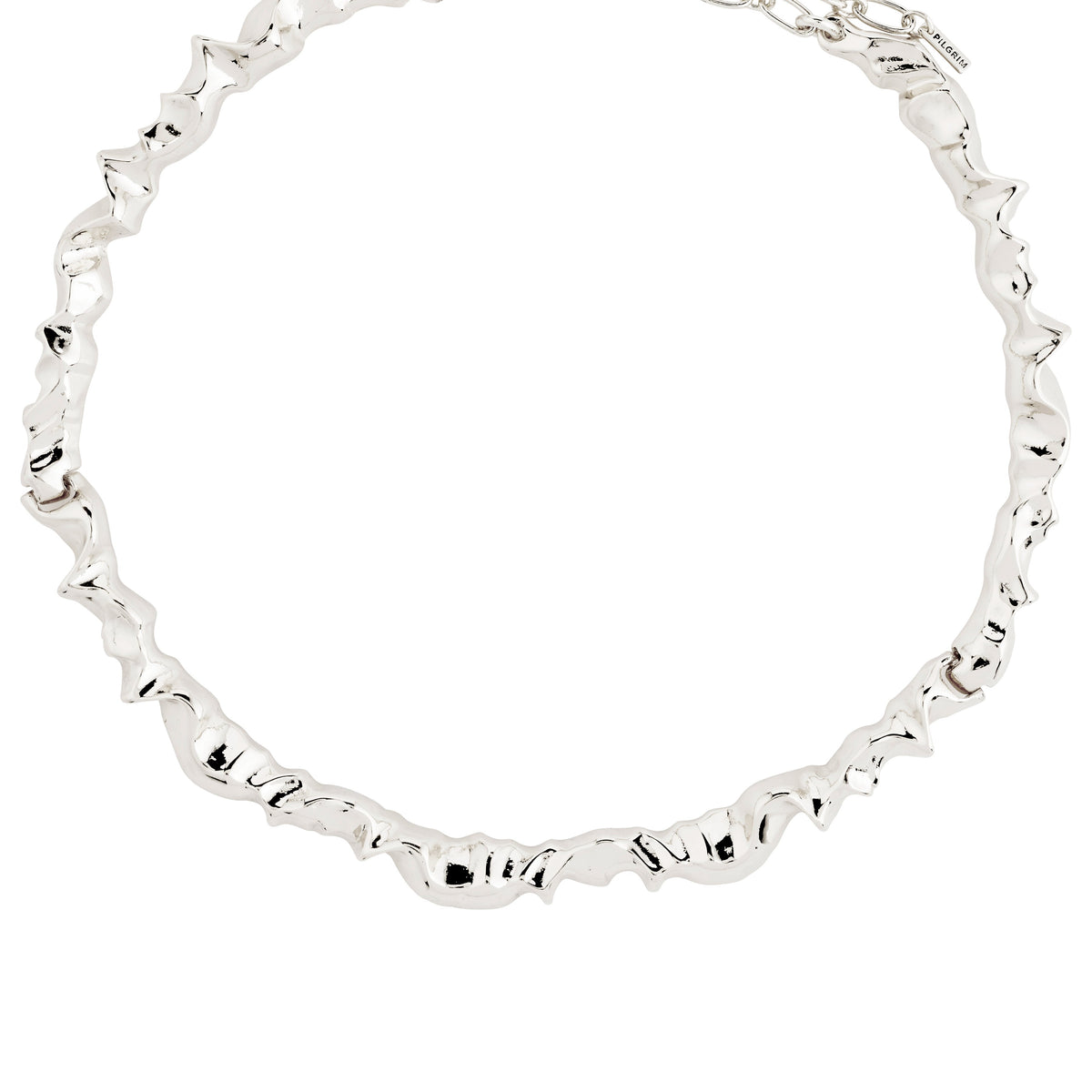 Collier SUNSET – finition plaquée argent de Pilgrim