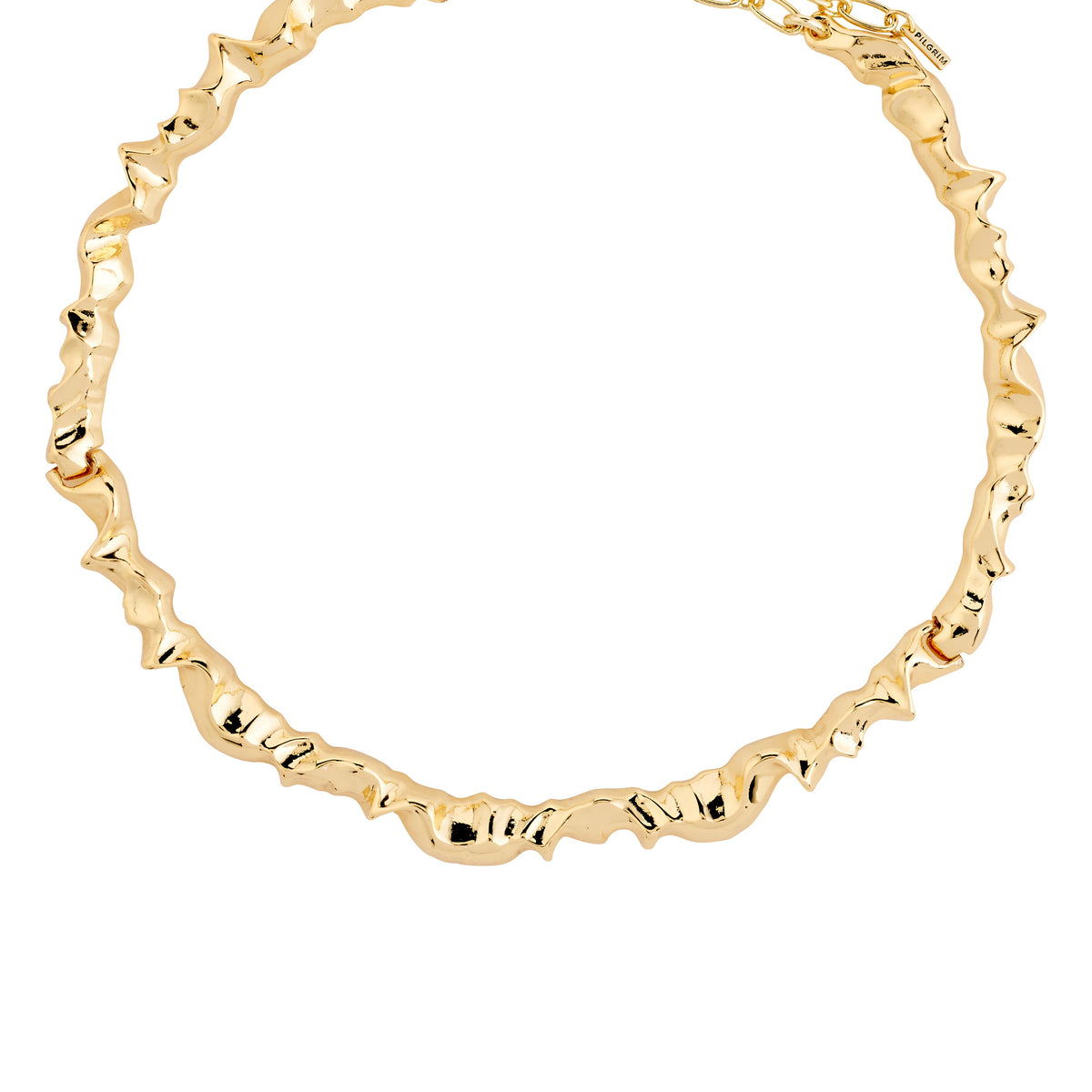 Collier SUNSET – finition plaquée or de Pilgrim