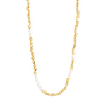 Collier TIDE avec perles – finition plaquée or de Pilgrim