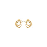 Boucles d’oreilles DIEGO spirales – finition plaquée or de Pilgrim