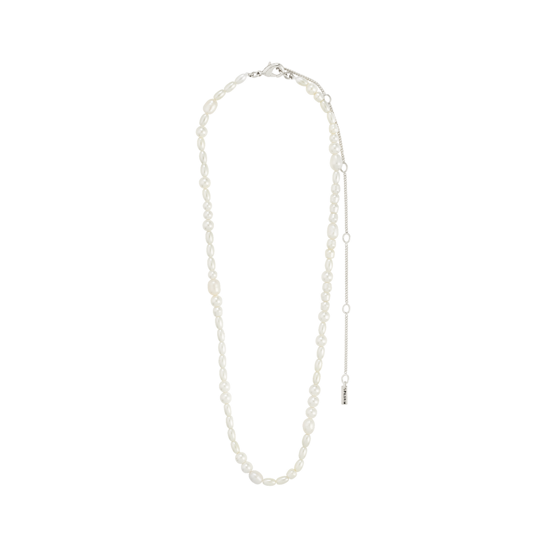 Collier ELLIANA avec perles d’eau douce et perles de verre – finition plaquée argent de Pilgrim, vue 2