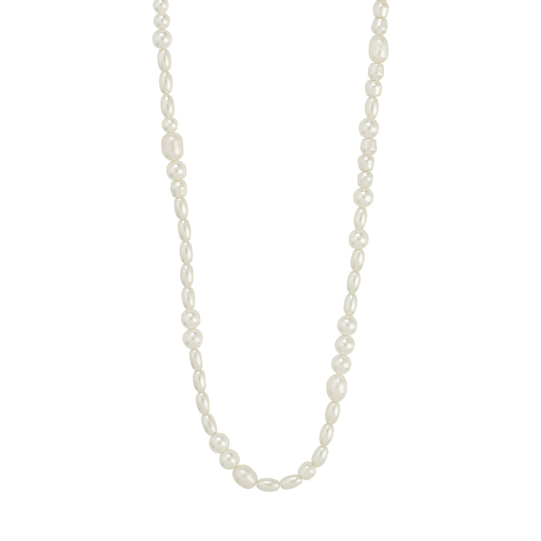 Collier ELLIANA avec perles d’eau douce et perles de verre – finition plaquée or de Pilgrim