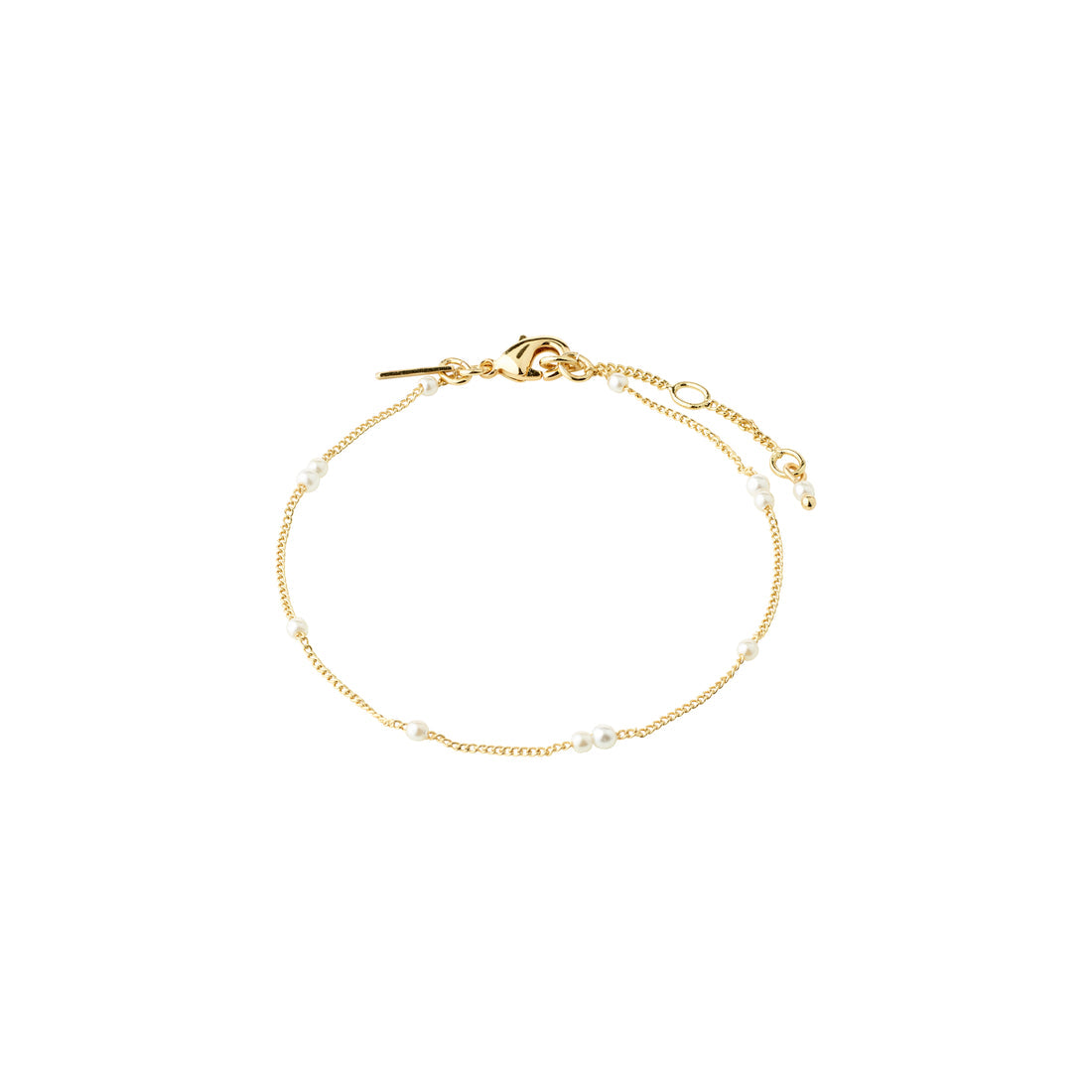 Bracelet ERON perle – finition plaquée or de Pilgrim