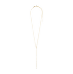 Collier ERON en Y avec perle – finition plaquée or de Pilgrim, vue 2