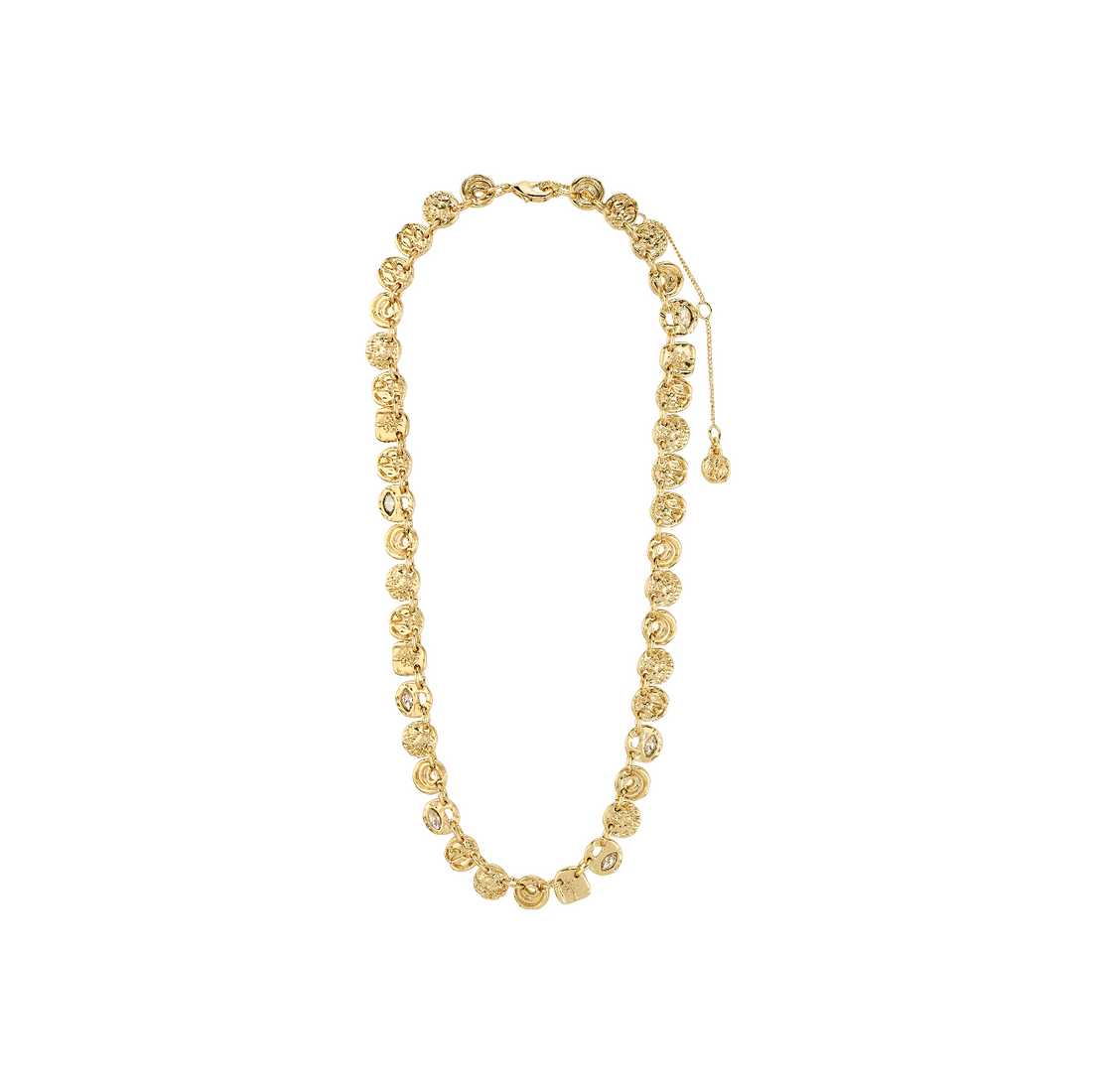 Fire collier pièces et cristaux – finition plaquée or de Pilgrim, vue 2