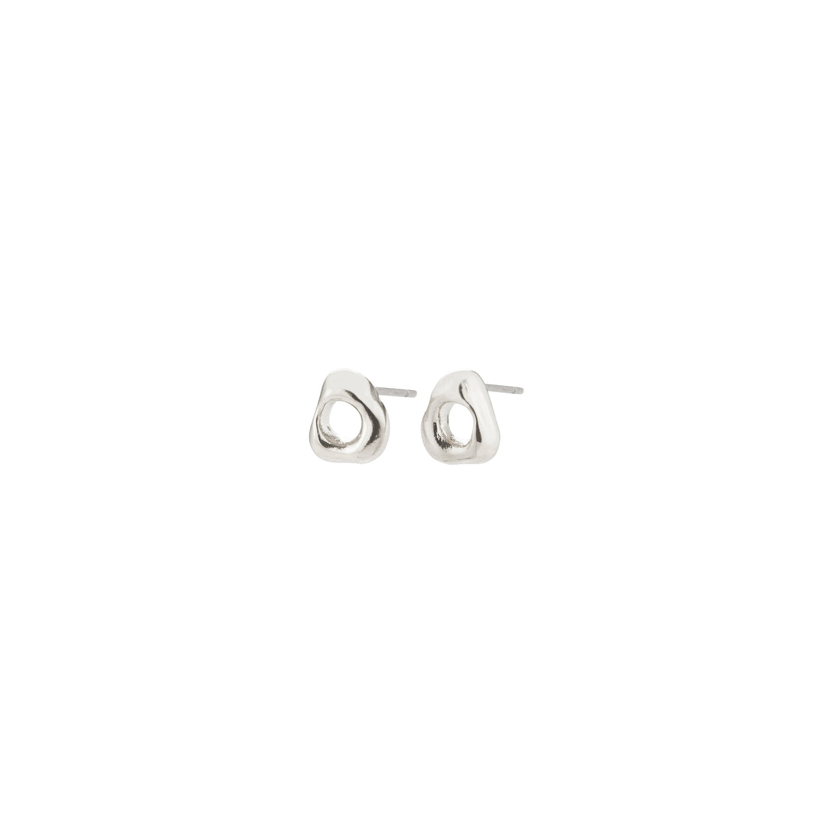 Boucles d’oreilles FREE – finition plaquée argent de Pilgrim