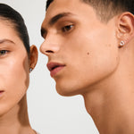 Boucles d’oreilles FREE – finition plaquée argent de Pilgrim, vue 2