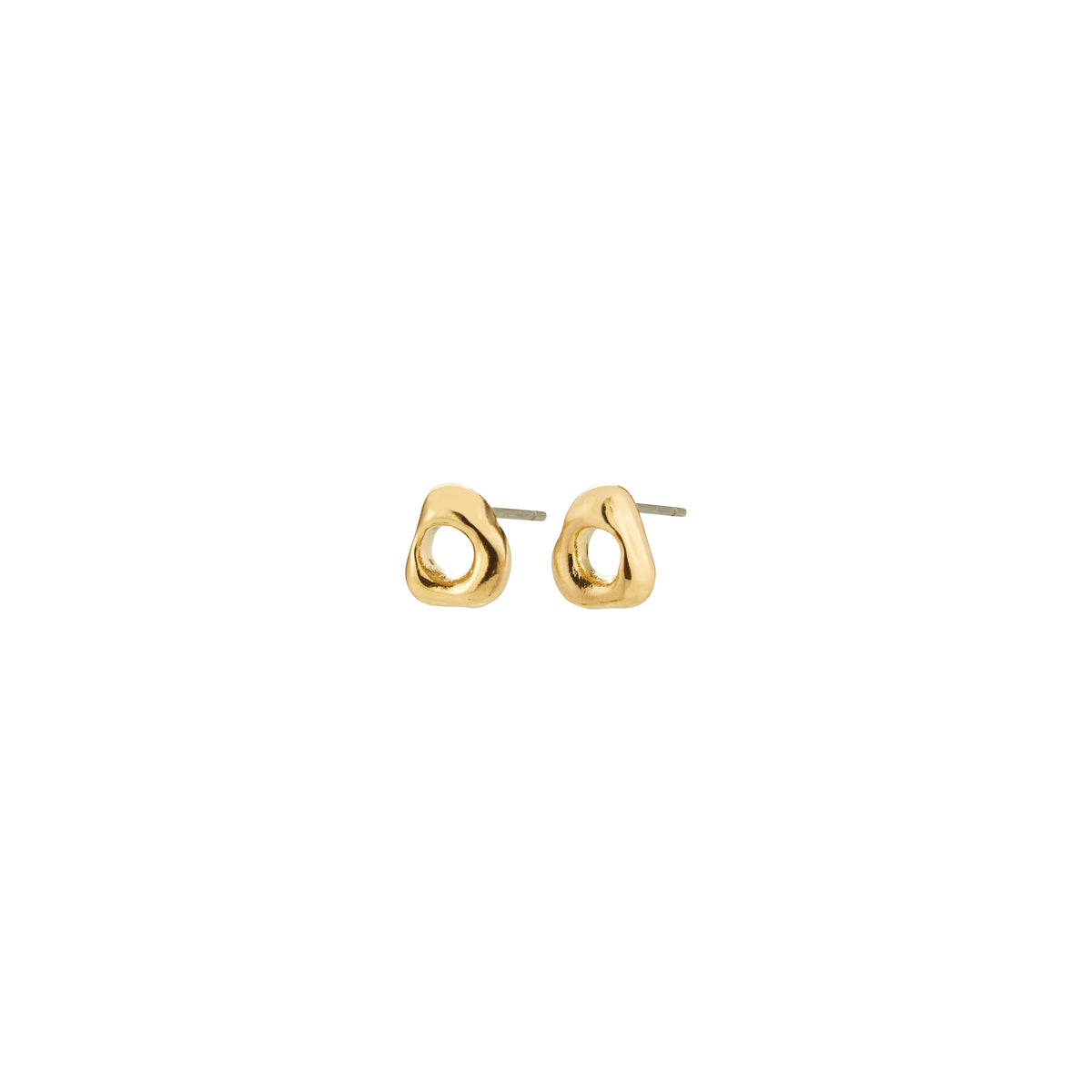 Boucles d’oreilles FREE – finition plaquée or de Pilgrim