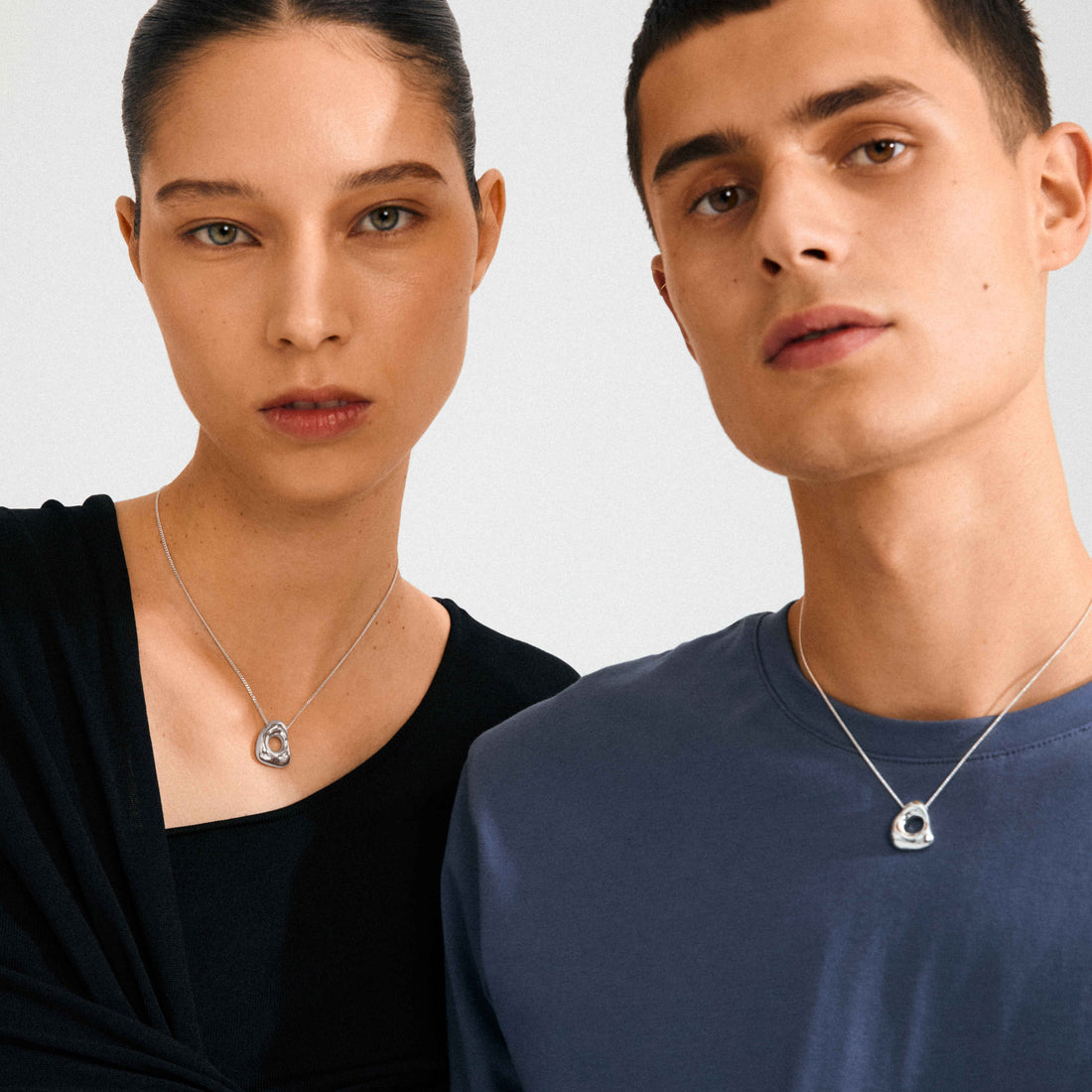 Collier FREE – finition plaquée argent de Pilgrim, vue 3