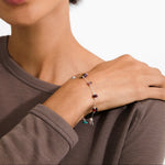 Bracelet HERE pierres semi-précieuses – finition plaquée argent de Pilgrim, vue 2