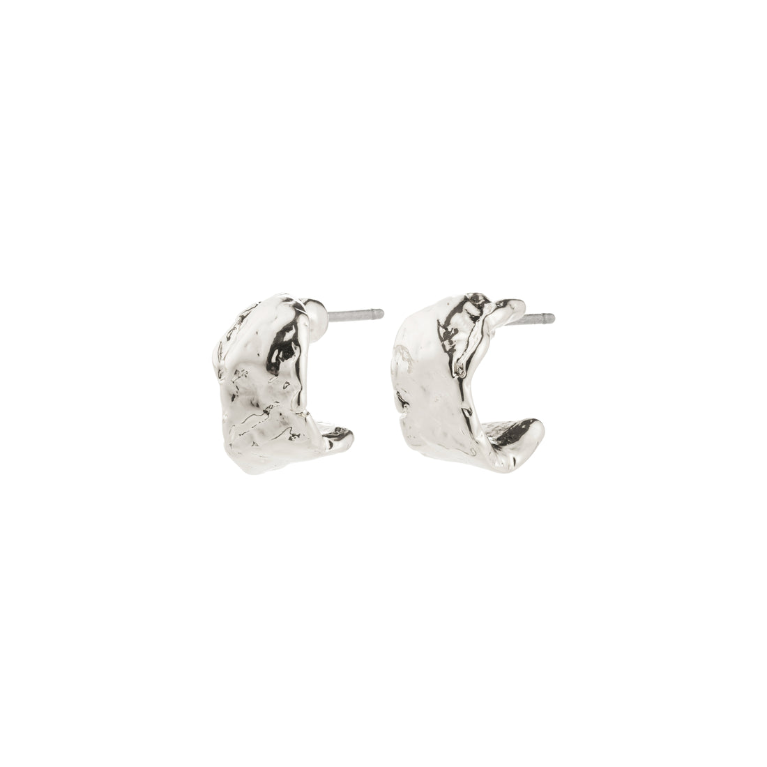 Boucles d’oreilles INSTANT – finition plaquée argent de Pilgrim