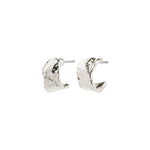 Boucles d’oreilles INSTANT – finition plaquée argent de Pilgrim