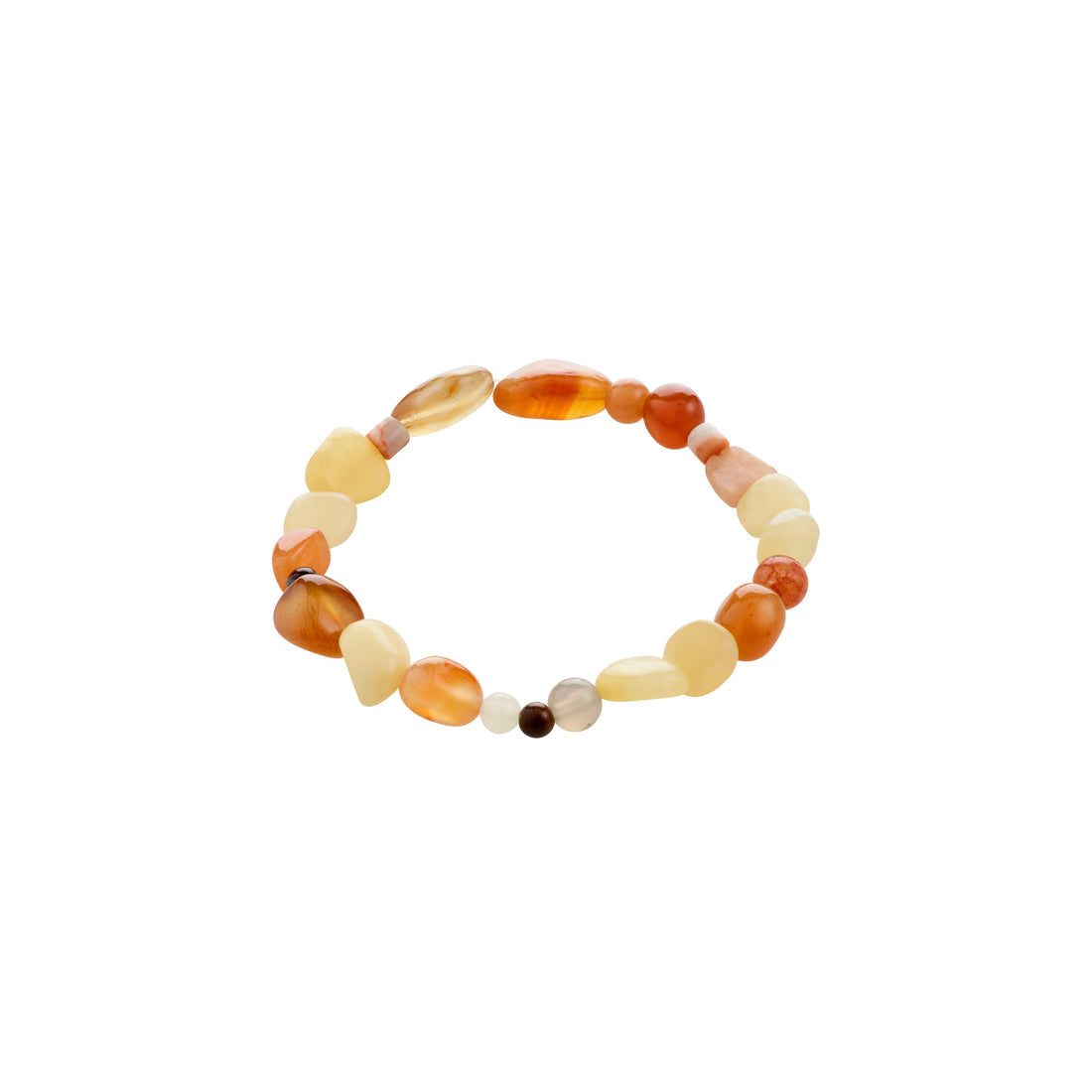 Iris bracelet pierres semi-précieuses beiges – beige de Pilgrim