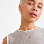 Iris collier pendentif cœur – finition plaquée or de Pilgrim, vue 3