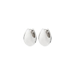 Boucles d'oreilles KAISYN anneaux – finition plaquée argent de Pilgrim, vue 1