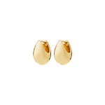 Boucles d'oreilles KAISYN anneaux – finition plaquée or de Pilgrim, vue 1