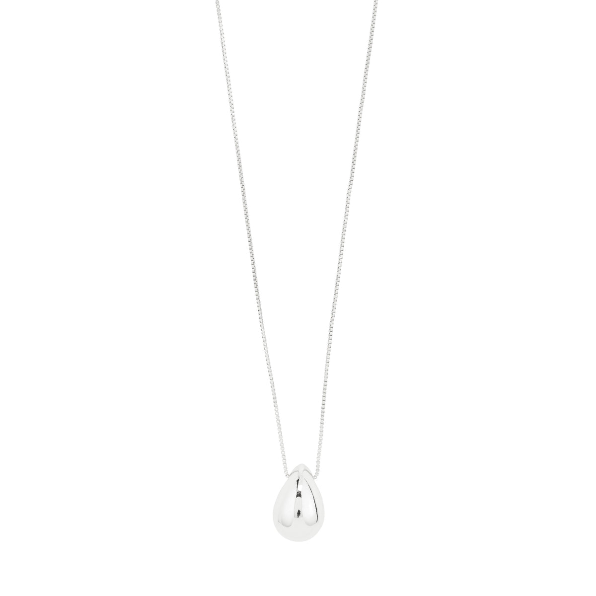 Collier KAISYN à pendentif goutte – finition plaquée argent de Pilgrim, vue 1