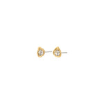 Boucles d’oreilles KOTA – finition plaquée or de Pilgrim