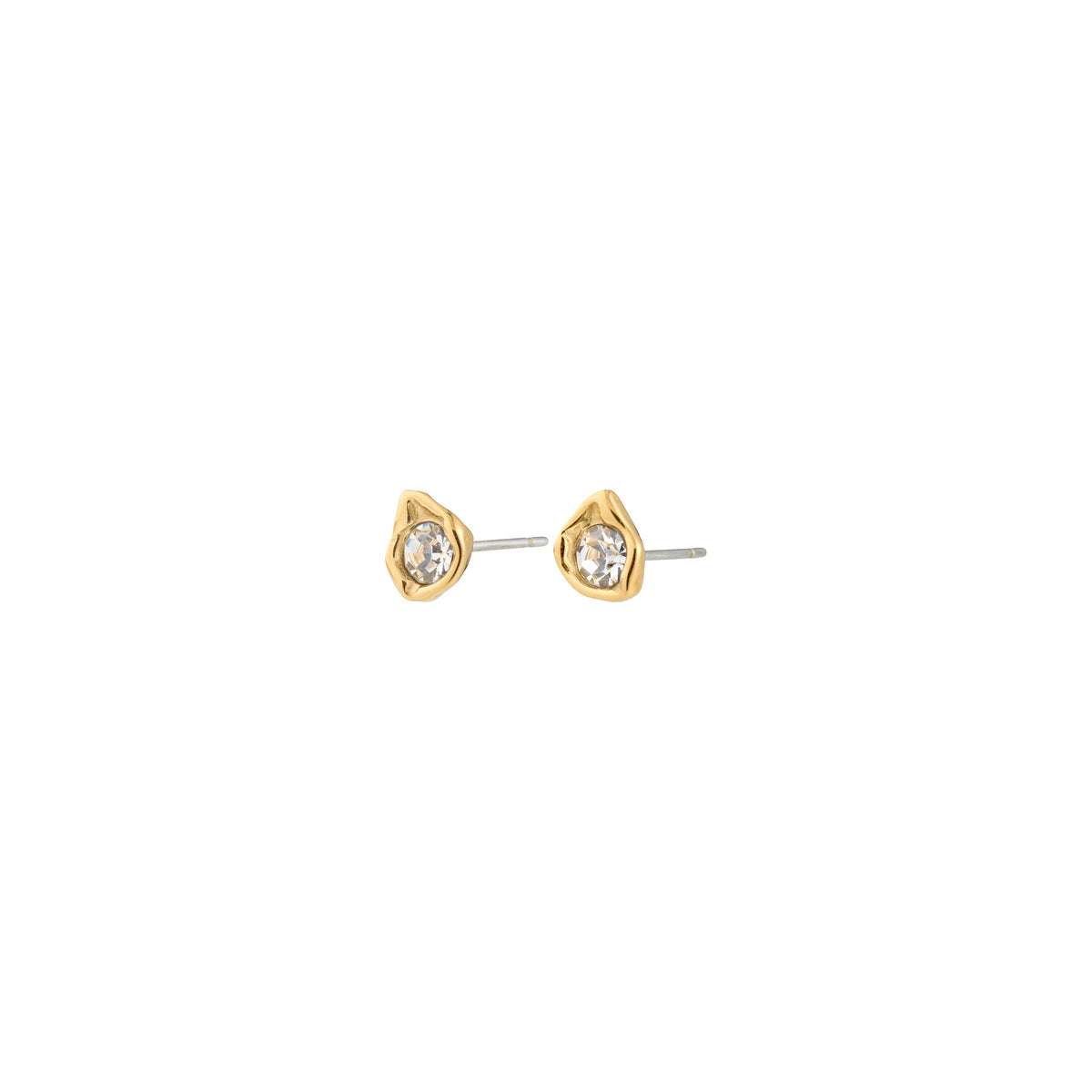 Boucles d’oreilles KOTA – finition plaquée or de Pilgrim