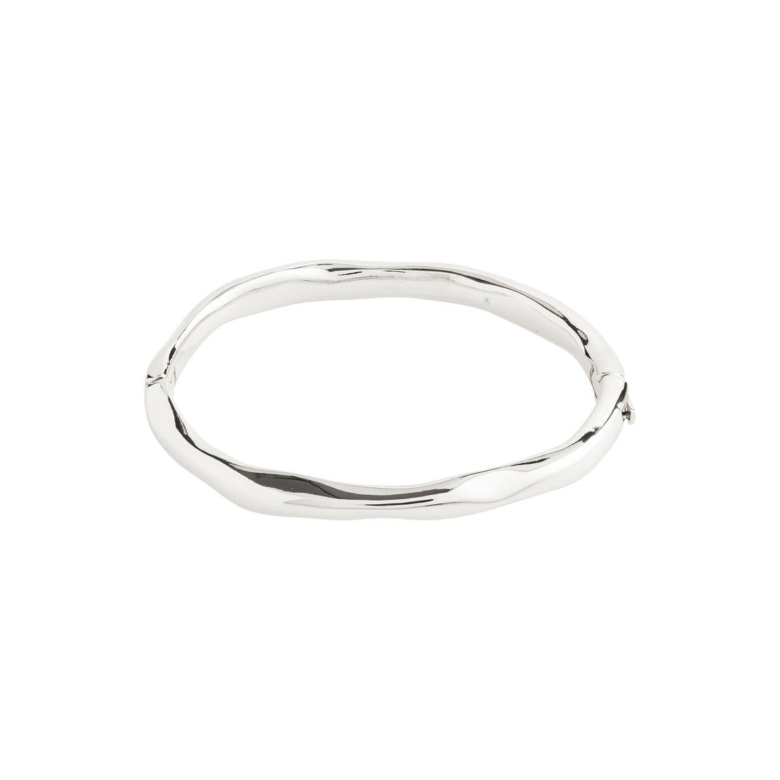 Light bracelet ondulé – finition plaquée argent de Pilgrim