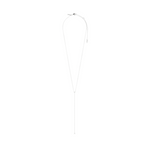 Collier LUMI en y cristaux – finition plaquée argent de Pilgrim, vue 2