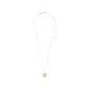 Collier NOVA cœur métaux mixte – finition plaquée argent de Pilgrim, vue 2