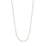 Collier NOVA texturé – finition plaquée argent de Pilgrim