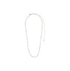 Collier NOVA texturé – finition plaquée argent de Pilgrim, vue 2