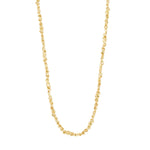 Collier NOVA texturé – finition plaquée or de Pilgrim