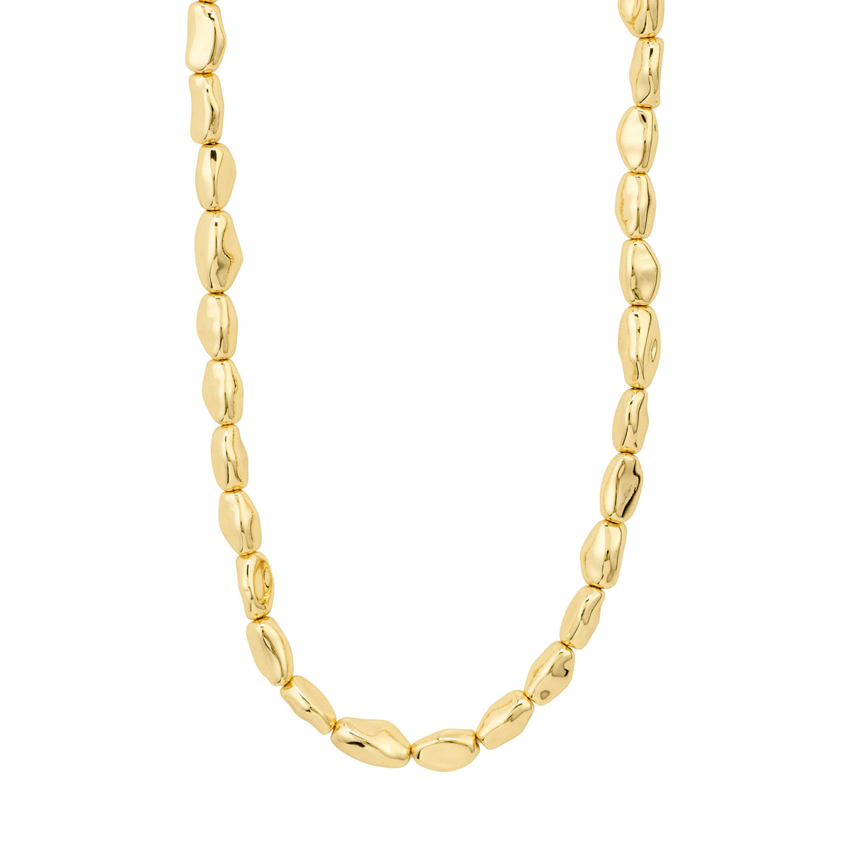 Collier PRESENCE billes – finition plaquée or de Pilgrim, vue 1