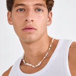 Collier PRISM à billes – finition plaquée argent de Pilgrim, vue 3