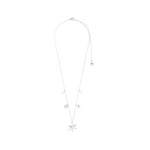 Collier PRISM avec perles et breloques – finition plaquée argent de Pilgrim, vue 2