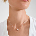 Collier PRISM avec perles et breloques – finition plaquée argent de Pilgrim, vue 3