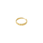 Bague REVAN motif cœur – finition plaquée or de Pilgrim, vue 1