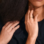 Bague REVAN motif cœur – finition plaquée or de Pilgrim, vue 2