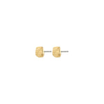 Boucles d’oreilles SENSE carrés – finition plaquée or de Pilgrim