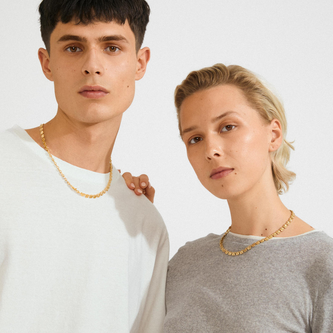 Collier SENSE – finition plaquée or de Pilgrim, vue 3